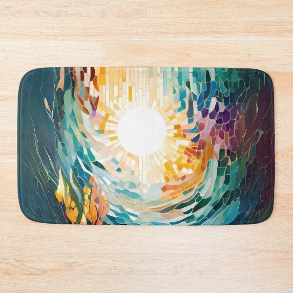 Item preview, Multicolor Marine Mosaic designed and sold by Ciervo Primavera.
