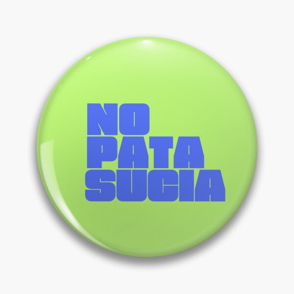 Item preview, No Pata Sucia - Verde/Azul designed and sold by Weird-Femme.
