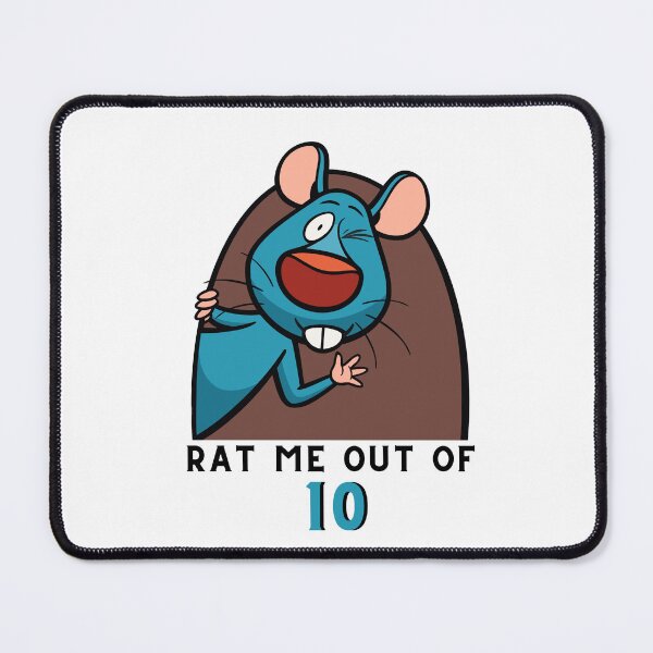 Item preview, Funny Blue Rat – 10/10 Style! designed and sold by ZdunekDesign.