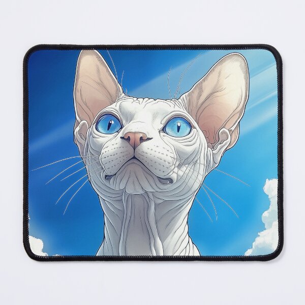 Item preview, Sphynx cat  anime style designed and sold by PetsArt.