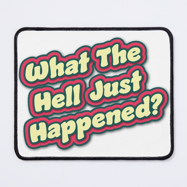 Item preview, What The Hell Just Happened? Remember Monday - Eurovision 2025 United Kingdom, ESC2025, ESC25, Basel designed and sold by Vision-Tees.