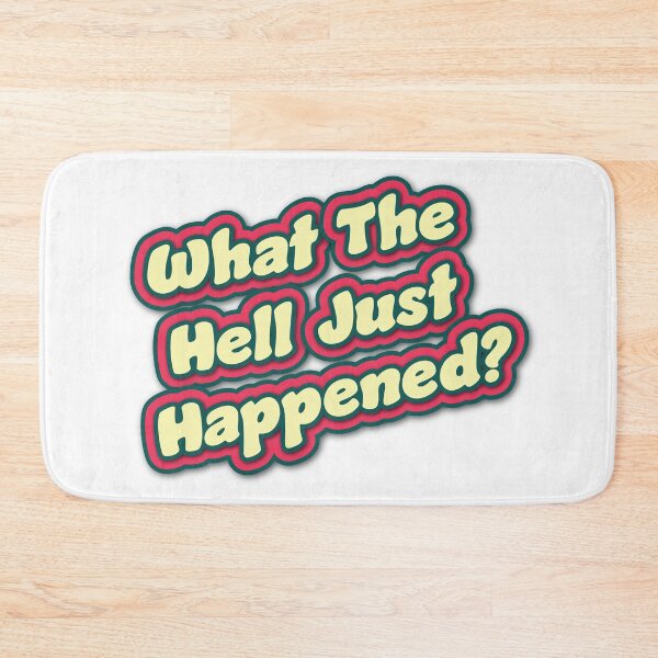 Item preview, What The Hell Just Happened? Remember Monday - Eurovision 2025 United Kingdom, ESC2025, ESC25, Basel designed and sold by Vision-Tees.