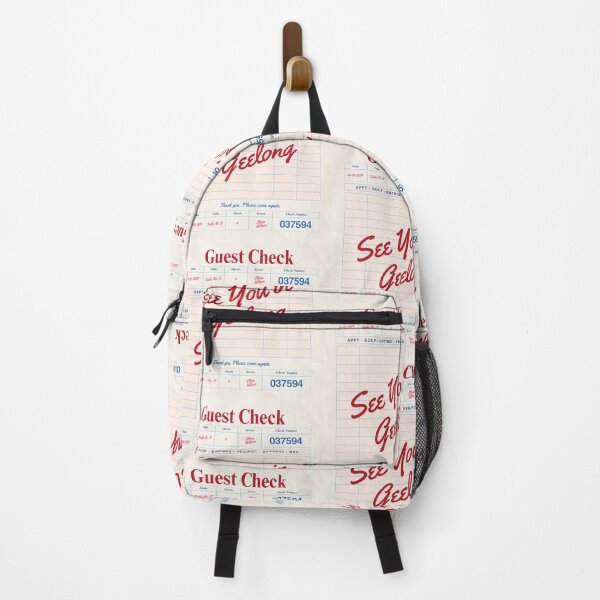 Item preview, See You in Geelong - Vintage Diner Guest Check Travel Print designed and sold by RM-Journey.