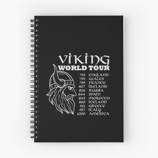 Aperçu de l'œuvre Tour du monde des Vikings | Guerriers vikings amusants créée et vendue par JFFStore.