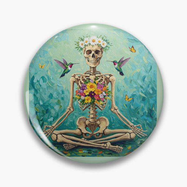 Item preview,  Yoga Skeleton Meditate-Skeleton   designed and sold by TeeARTHY.