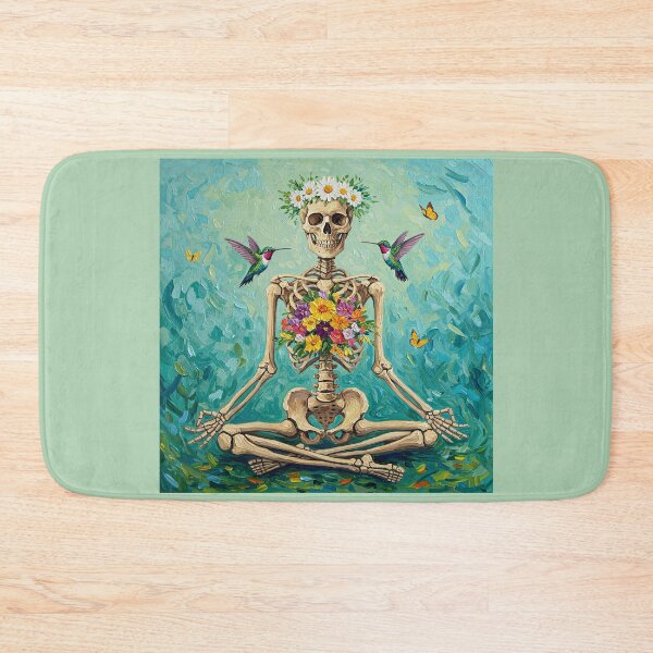 Item preview,  Yoga Skeleton Meditate-Skeleton   designed and sold by TeeARTHY.
