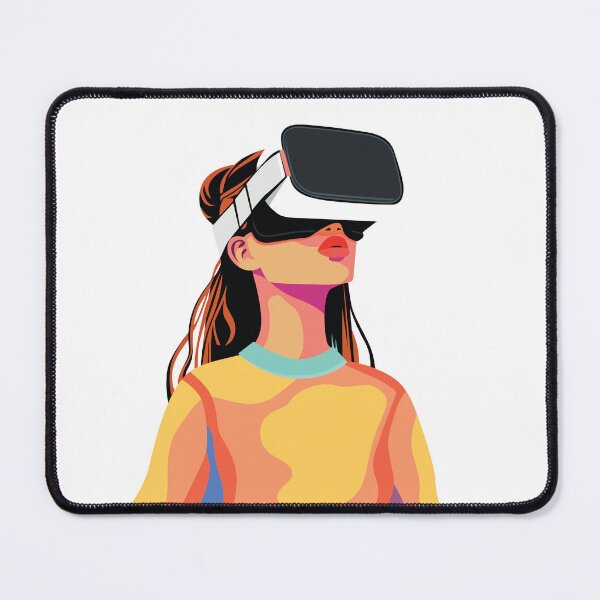 Item preview, Woman Immersed in the Future designed and sold by Denny-Danny.