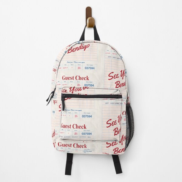 Item preview, See You in Bendigo - Vintage Diner Guest Check Travel Print designed and sold by RM-Journey.
