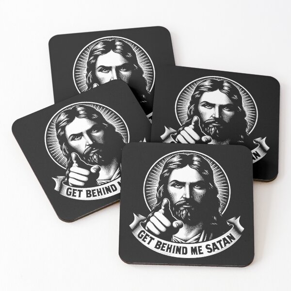 Item preview, Matthew 16:23 Get Behind Me Satan designed and sold by plushism.