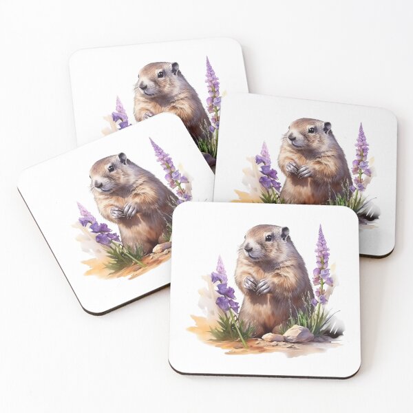 Item preview, Cute groundhog designed and sold by RedOneHubb.