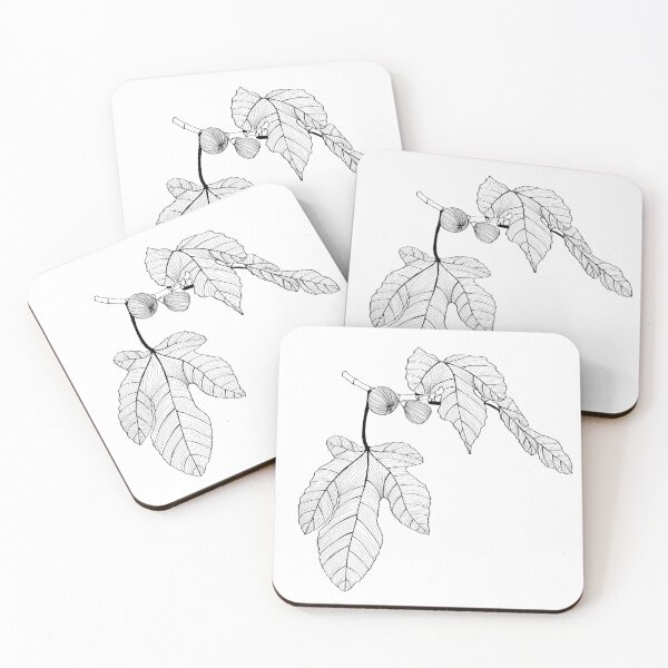 Item preview, Fig line element. Exotic branch with fruit and leaves. designed and sold by MatyKotiv.