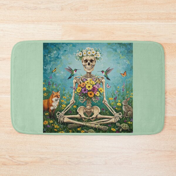 Item preview,  Yoga Skeleton Meditate   designed and sold by TeeARTHY.