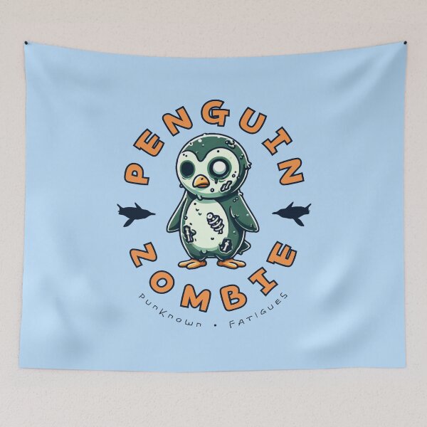 Item preview, Penguin Zombie designed and sold by pUNKnown.