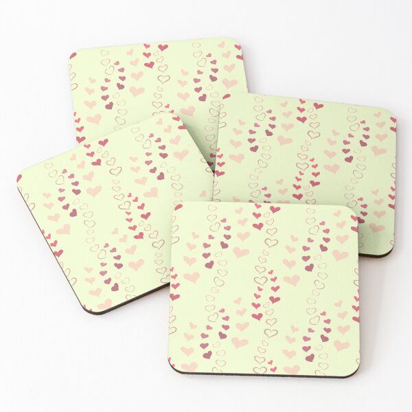 Item preview, Pastel Heart Stream - Cute Valentine's Day Pattern designed and sold by Nouveaupattern.