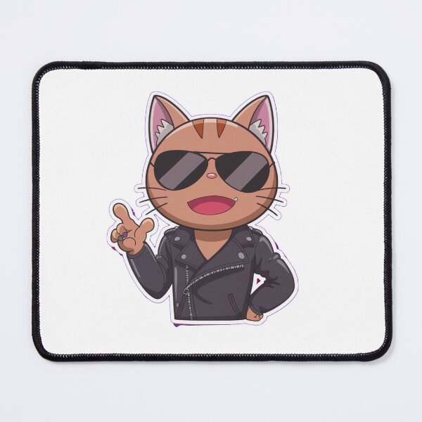 Item preview, Badass Cat kawaii designed and sold by OnixDesign.