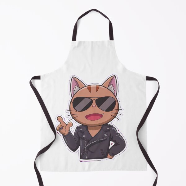 Item preview, Badass Cat kawaii designed and sold by OnixDesign.
