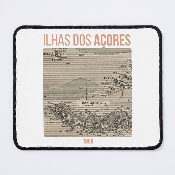 Item preview, Ilhas Dos Acores: Vintage Azores Map designed and sold by RetroTraveller.