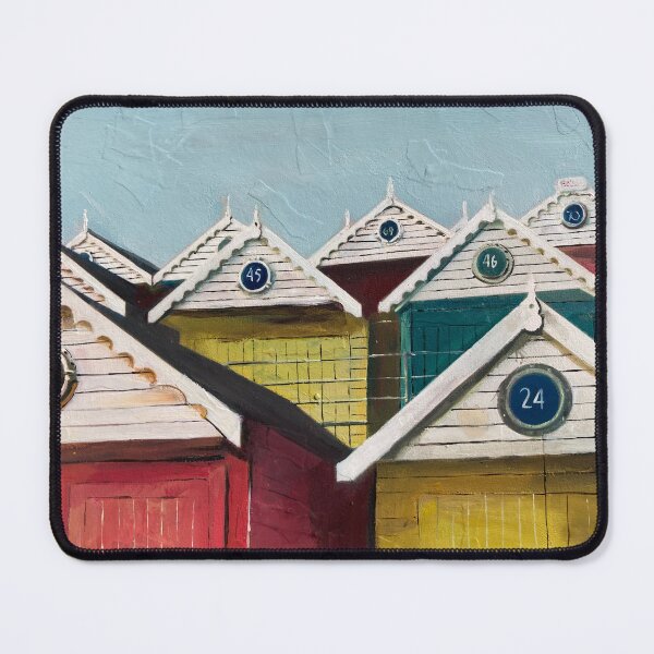 Item preview, Seaside Beach Huts, Essex designed and sold by golan22may.