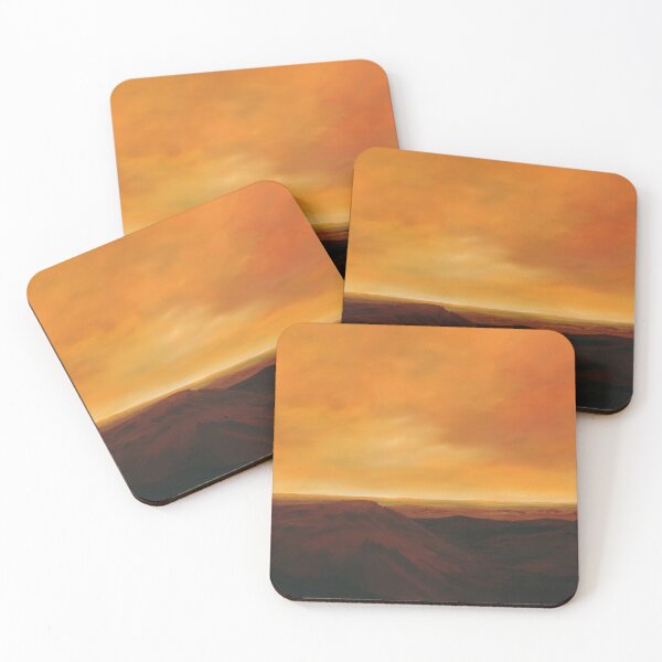 Item preview, Finitude - meditative painting with warm colors designed and sold by art paintings.