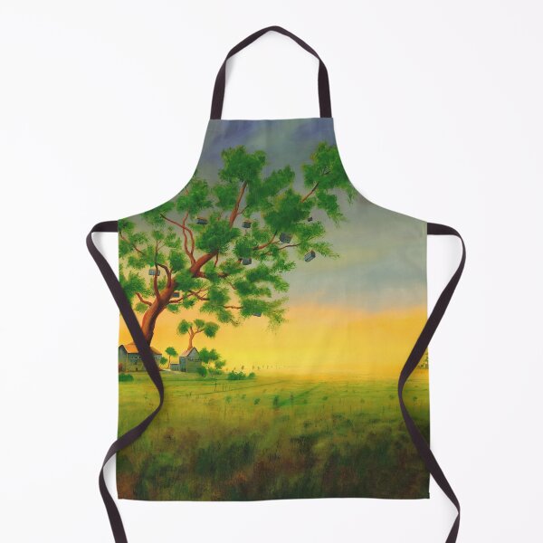 Item preview, Greenhouse - Tree with Houses designed and sold by art paintings.