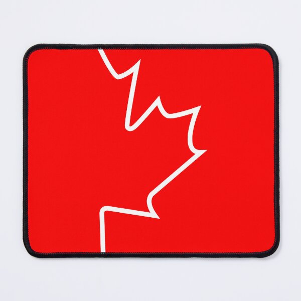 Item preview, White Half Canadian Maple Leaf designed and sold by Corbitron.