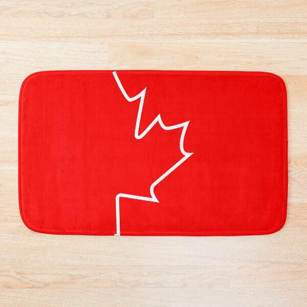 Item preview, White Half Canadian Maple Leaf  designed and sold by Corbitron.