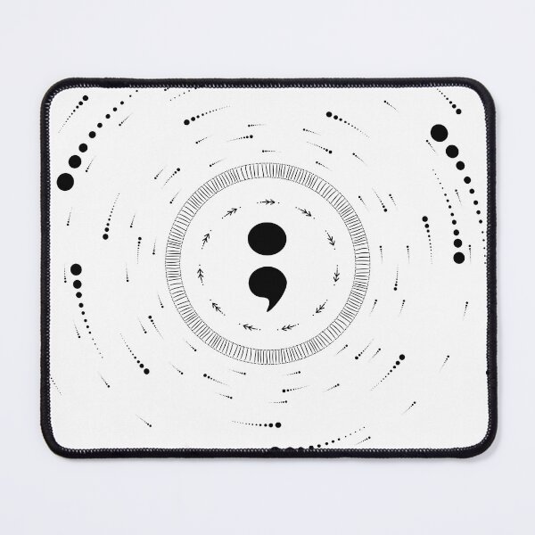 Item preview, semicolon power circle  designed and sold by Hen-C-Art.