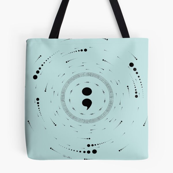 Item preview, semicolon power circle  designed and sold by Hen-C-Art.