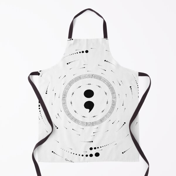 Item preview, semicolon power circle  designed and sold by Hen-C-Art.