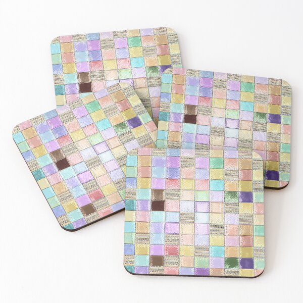 Item preview, vintage Mosaic texture designed and sold by Hen-C-Art.