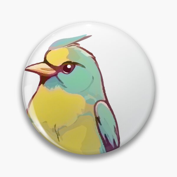 Item preview, Retro blue bird designed and sold by Hen-C-Art.