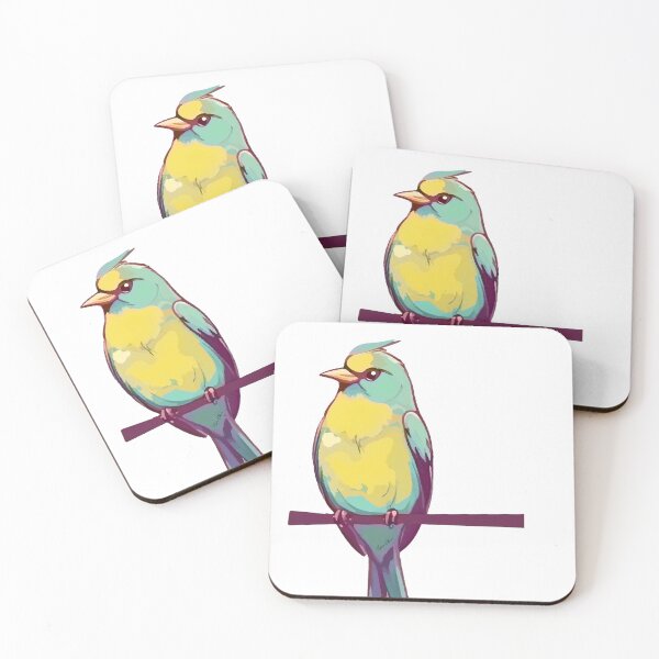 Item preview, Retro blue bird designed and sold by Hen-C-Art.