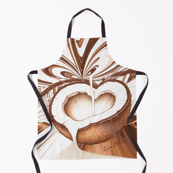 Item preview, Retro Coconut Heart Swirl designed and sold by Hen-C-Art.