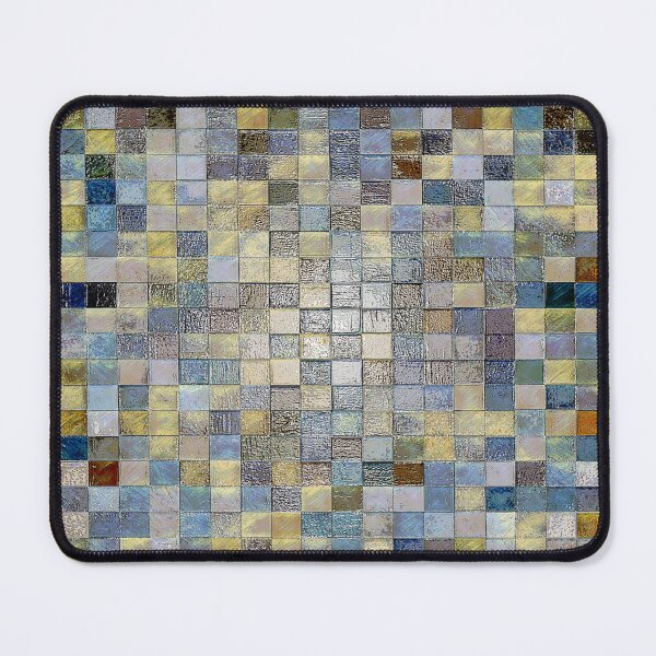 Item preview, Blue and yellow texture mosaic designed and sold by Hen-C-Art.