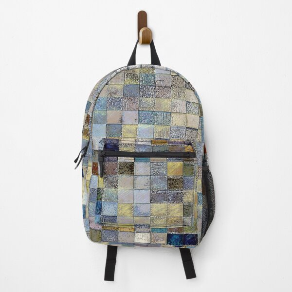 Item preview, Blue and yellow texture mosaic designed and sold by Hen-C-Art.