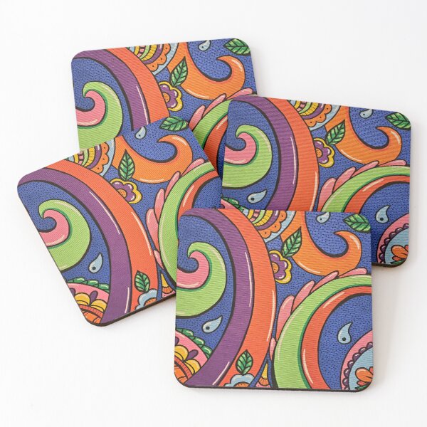 Item preview, Colourful posca doodles designed and sold by hayleyblue88.