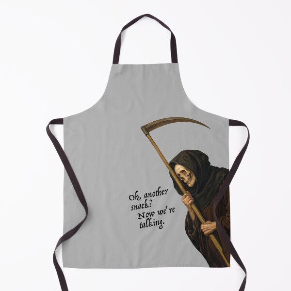 Item preview, Oh, another snack? Now we're talking. Death is lurking. designed and sold by knappidesign.