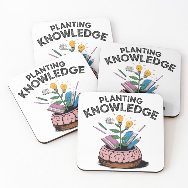 Item preview, Planting Knowledge Brain Pot Growth Art designed and sold by Printiko.