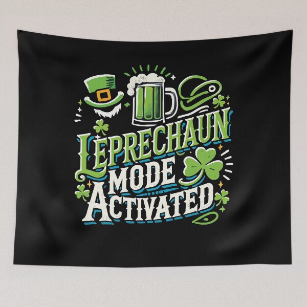 Item preview, Leprechaun Mode Activates St. Patrick's Day designed and sold by LuminOrb.