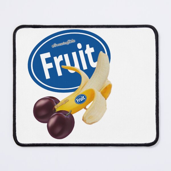 Item preview, Fruit - Banana & Plums designed and sold by SwearingKids.