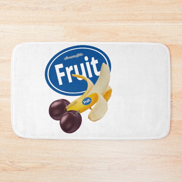 Item preview, Fruit - Banana & Plums designed and sold by SwearingKids.