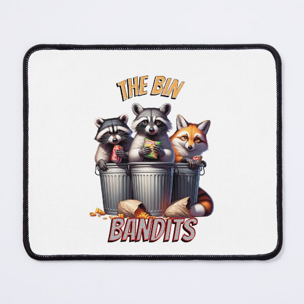 Item preview, Bin Bandits – Mischievous Wildlife on the Loose T-Shirt designed and sold by MTeesGA.
