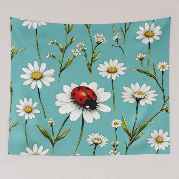 Item preview, retro Ladybug designed and sold by Hen-C-Art.
