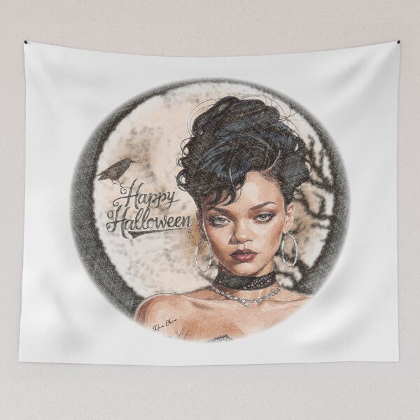 Item preview, Halloween Rihanna designed and sold by Hen-C-Art.