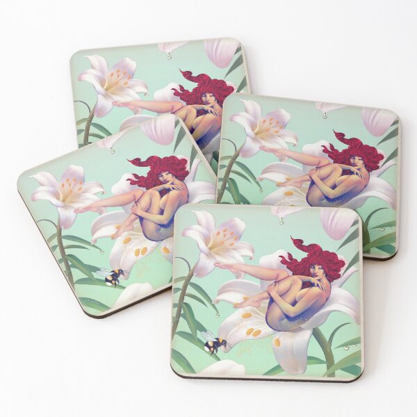 Item preview, THE DAILY POLLEN BATH designed and sold by Retro Pop Art - Udo P. Linke.