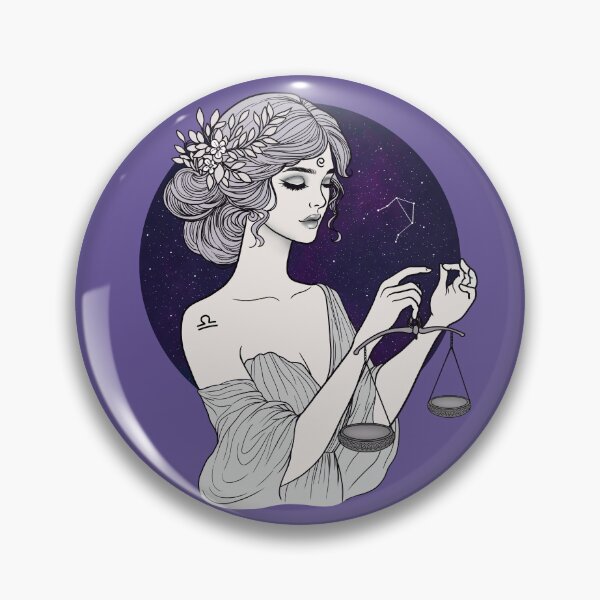 Item preview, Liora the Libra - Smoky Amethyst designed and sold by MaryAura.