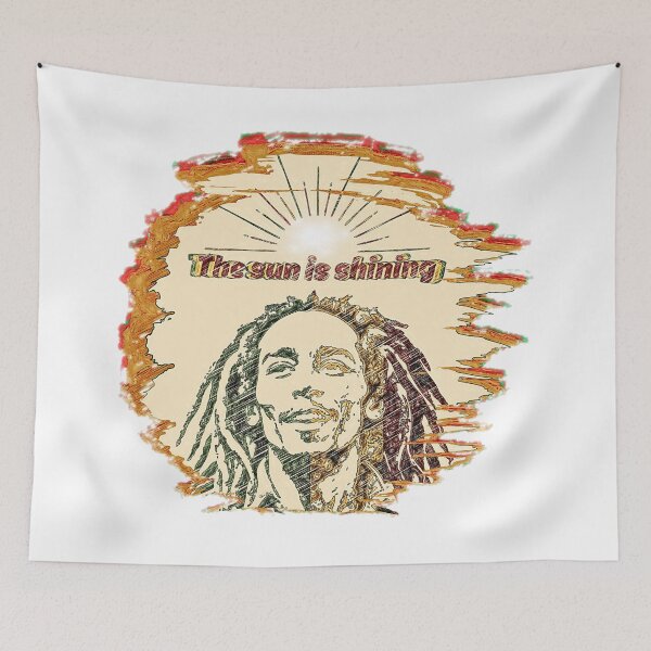 Item preview, The Sun Is Shining-The Legendary Bob Marley designed and sold by Hen-C-Art.