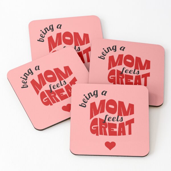 Item preview, Being a MOM feels GREAT, Unique designed and sold by villacreativa.