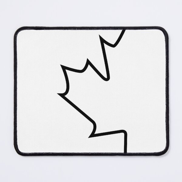Item preview, Black Half Canadian Maple Leaf designed and sold by Corbitron.