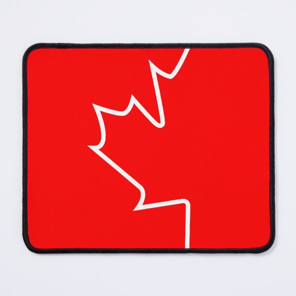 Item preview, White Half Canadian Maple Leaf designed and sold by Corbitron.